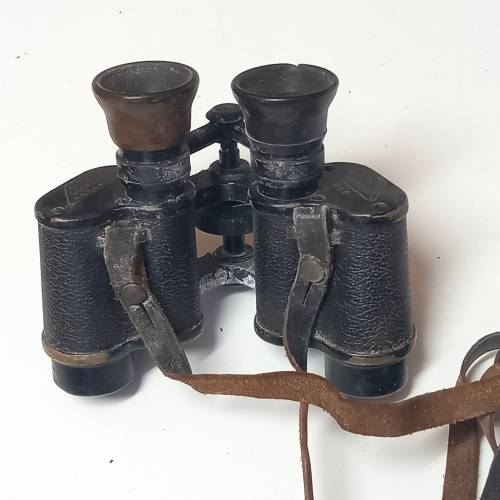 WW1 Era C.P. Goerz Berlin Neo-Trieder Binoculars 8x