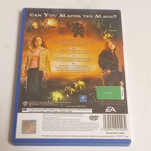 HARRY POTTER AND THE GOBLET OF FIRE PLAYSTATION 2 GAME