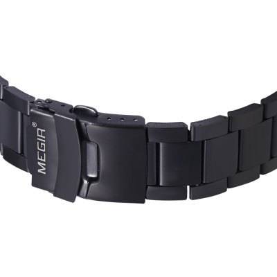 *LIMITED* MEGIR PRO Black Edition Fully Loaded Features Luxurious Timepiece