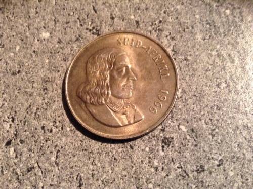 1966 RSA  SILVER RAND 1 AFR COIN.