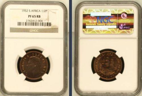 1952 Partial Proof set, NGC graded !