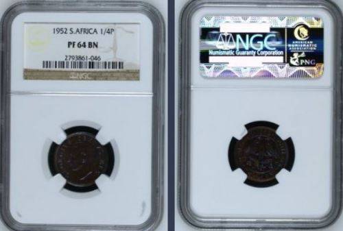 1952 Partial Proof set, NGC graded !