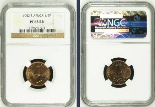 1952 Partial Proof set, NGC graded !