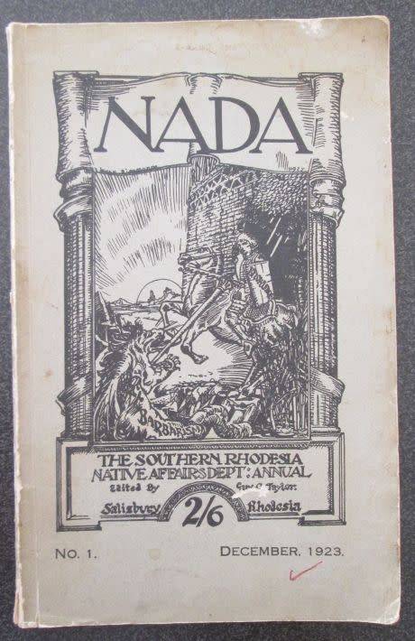 NADA The Southern Rhodesia Native Affairs Department Annual, No.1  1923