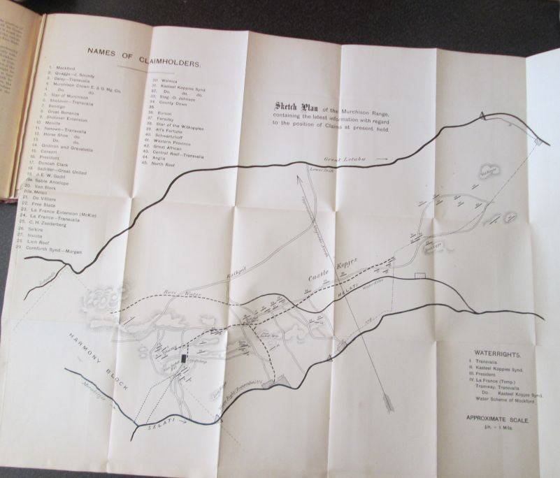 Mining. Geological and General Guide to the Murchison Range. A. R. Sawyer, 1892, 1st Edition