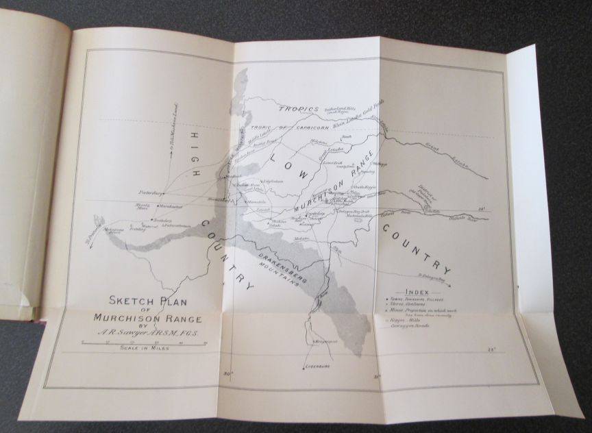 Mining. Geological and General Guide to the Murchison Range. A. R. Sawyer, 1892, 1st Edition