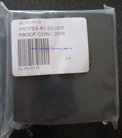2018 Nelson Mandela Protea Proof Silver R1 coin!! Low serial numbers!