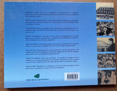 Groete van Mannetjies Roux by Jan Snyman  - Autographed by Roux