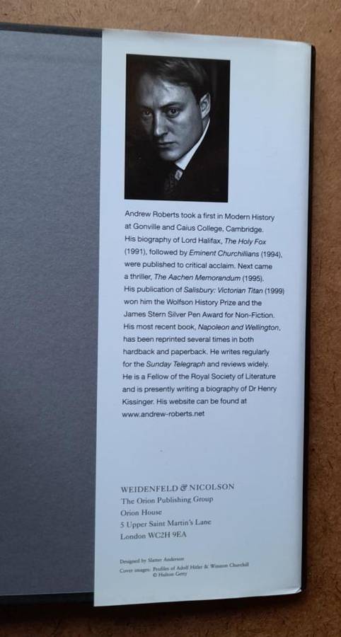 Hitler & Churchill, Secrets of Leadership by Andrew Roberts