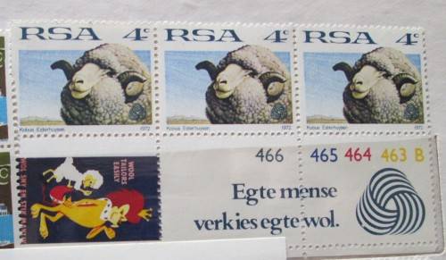 Union & Republic of South Africa stamp collection Part II : 1954-1975 in stock book