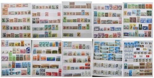 Union & Republic of South Africa stamp collection Part II : 1954-1975 in stock book