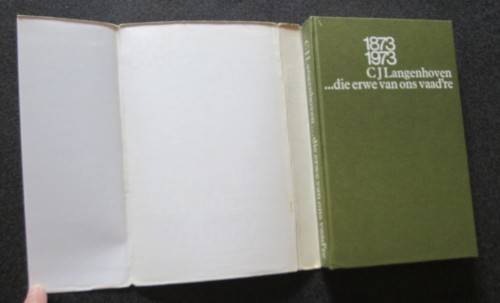 Die Erwe Van Ons Vaadre / C.J. Langenhoven