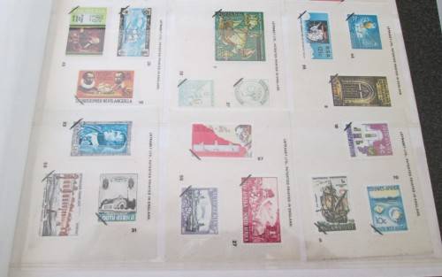 Republic of South Africa Lot of 51 Transfer Stamps, 1970s Letraset, Seldom Seen