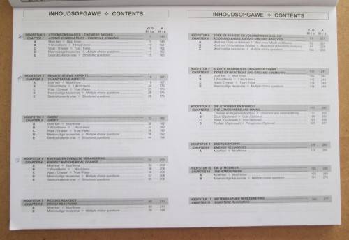FisiChem, PhysiChem Gr 11, Q&A, Jordaan, de Beer, Botham, 2 BOOKS, English & Afrikaans