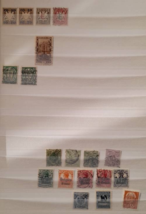 German Territories Stamps Saar, Bohemia, Moravia, Bavaria, Gdansk, Wurttemberg 1875-1943 & Hitler