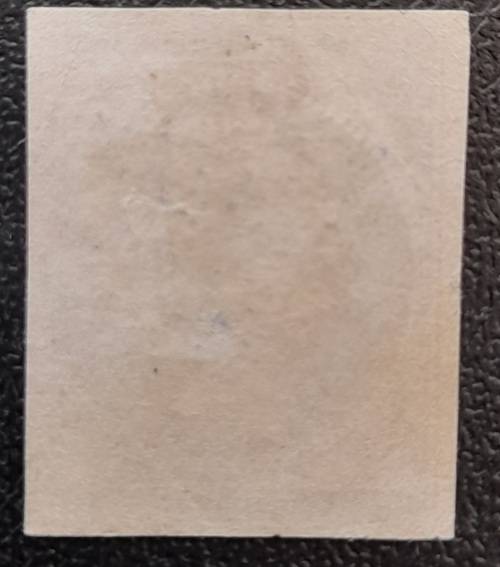 TWO France Ceres Stamps Portrait 25c Blue, 40c Red Orange Imperforated `Repub Franc`
