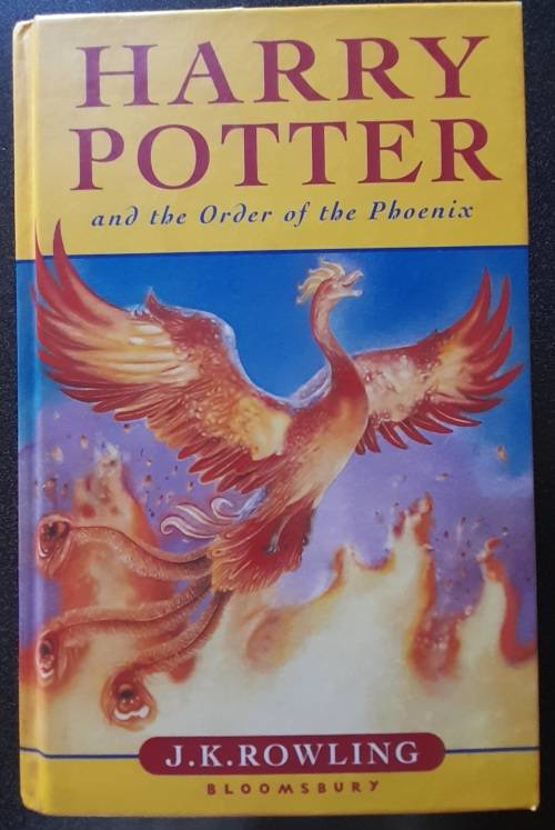 Harry Potter and The Order of The Phoenix, Bloomsbury 2003 First Edition, Hardcover