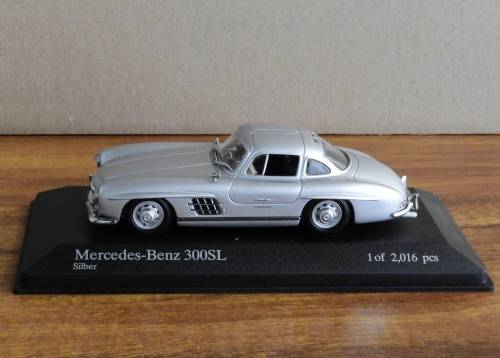 Mercedes-Benz 1955 300 SL Coupe  1955 by Minichamps