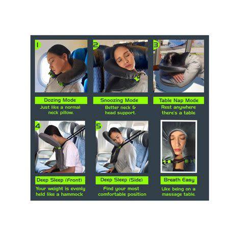 Face Cradle Travel Pillow - Red