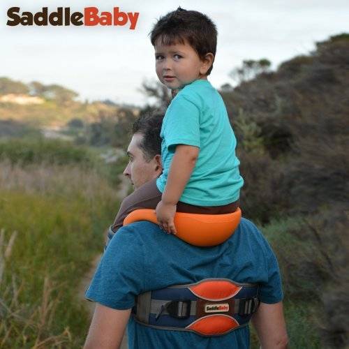Child / Toddler / Kids Carrier Shoulder Saddle Seat for Hiking Walking