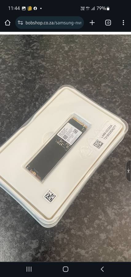 M.2 Samsung 2280 512 gig