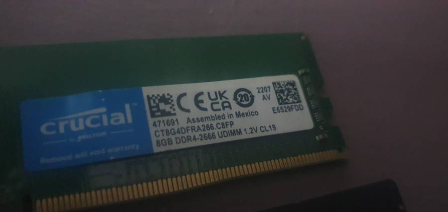 Desktop DDR4 ram