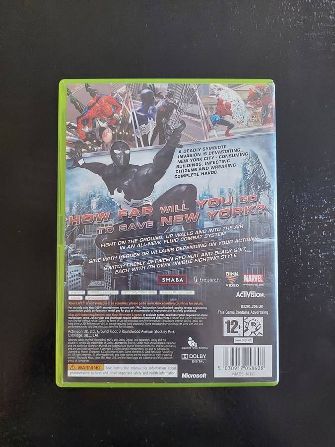 SPIDERMAN WEB OF SHADOWS COMPLETE EDITION!!!