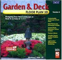 GARDEN AND DECK FLOORPLAN 3D