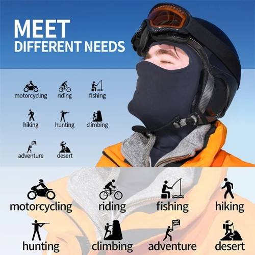 Outdoor Balaclava Mask For Military Security Hunting Biking Hiking Sports