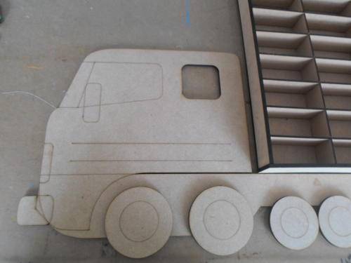 Hot Wheels Printers Tray with Truck Finish : Total size:1400 x 560 x 45mm