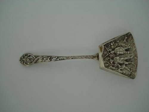 German Sugar Spoon , 800, richly decorated.
