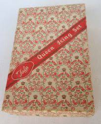 VINTAGE TALA QUEEN ICING SET, IN ORIGINAL BOX, NEVER USED, INCLUDING INSTRUCTION LEAFLET