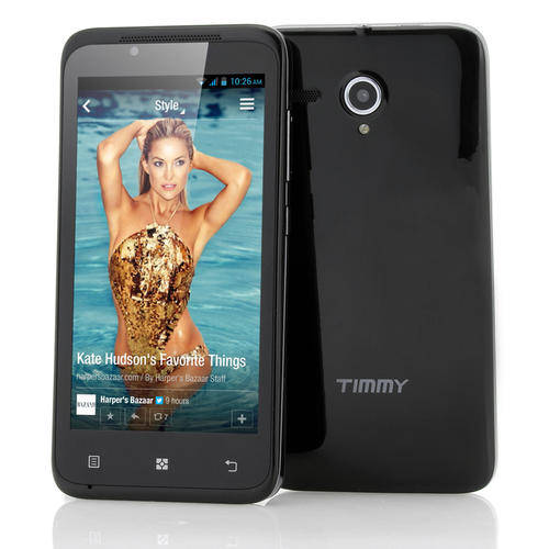 Timmy E128 4.5 Inch Android Phone - 1.3GHz Dual Core Processor, 5MP Camera, GPS, Bluetooth (Black)