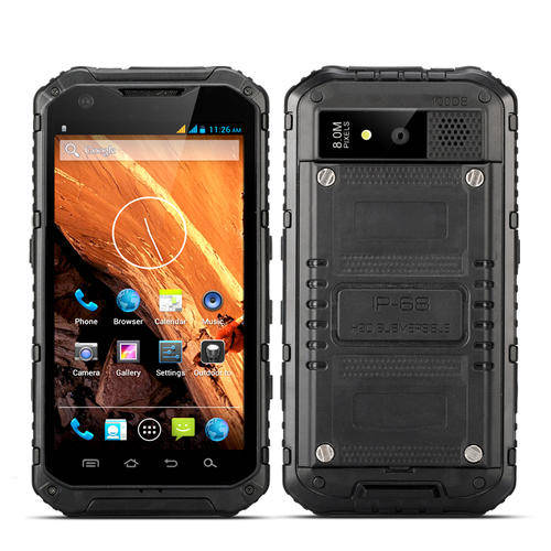 Android 4.2 Rugged Smartphone 'Ox' - Quad Core CPU, IP68 Waterproof + Dust Proof Rating, NFC, 3000mA