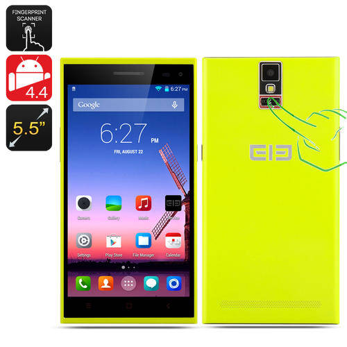 Elephone P2000 Phone - 5.5 Inch Screen, Fingerprint Identification, MTK6592, 2GB RAM, 16GB ROM