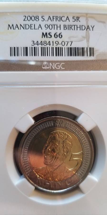 Nelson Mandela 90th Birthday Coin