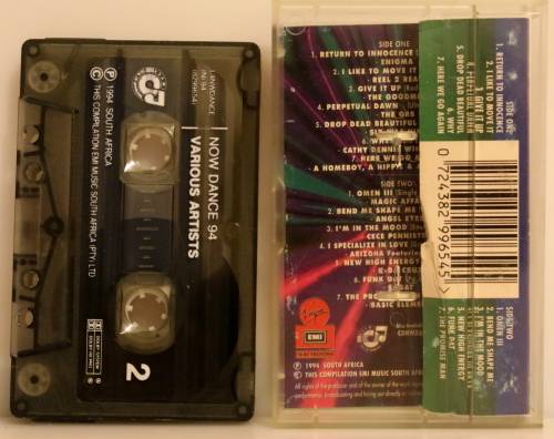 now dance 94 cassette tape