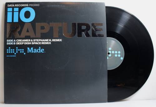 IIO RAPTURE Promo 2001 UK maxi vinyl 33rpm