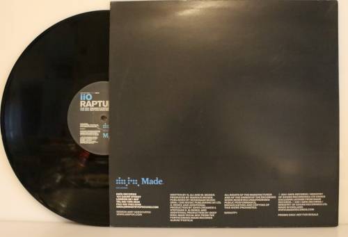 IIO RAPTURE Promo 2001 UK maxi vinyl 33rpm