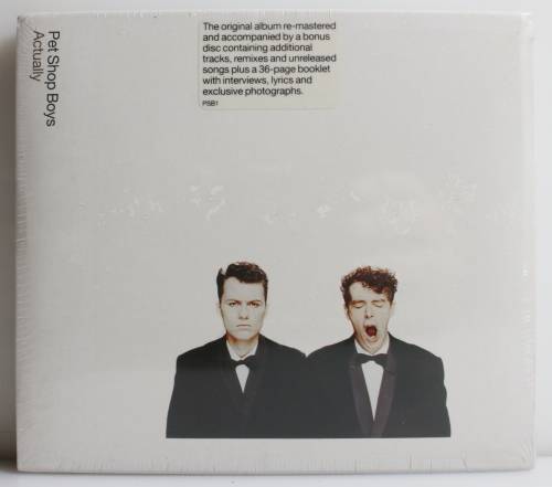 PET SHOP BOYS - Actually/Further Listening 1987-1988 remastered 2CD UK/Europe 2001 SEALED