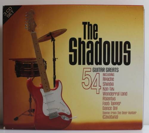 The Shadows 54 Guitar Greats 3-CD boxset 2004 Europe