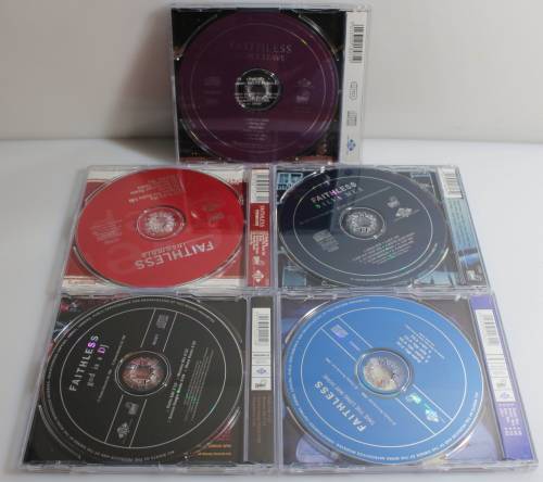 Faithless - The Testimony Chapter One 5-CD maxi singles Boxset (1999 Netherlands) BOX: VG- / Rest: M