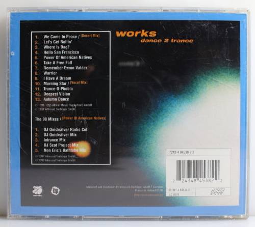 DANCE 2 TRANCE Works Limited Edition 2-CD (1998 Germany) M
