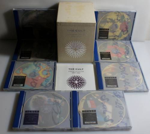 THE CULT - Singles Collection 1984 - 1990 Box set (1991 UK) X 8 CDs