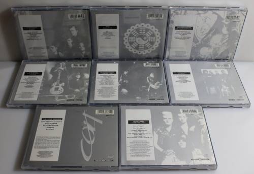 THE CULT - Singles Collection 1984 - 1990 Box set (1991 UK) X 8 CDs