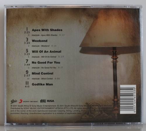 Albert Frost Blues Trio (Live in Grahamstown) digipak CD (2014)