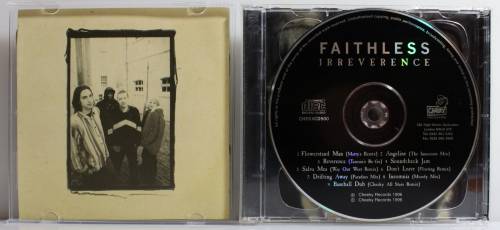 Faithless Reverence + Irreverence Limited Edition SIGNED cover UK 1996