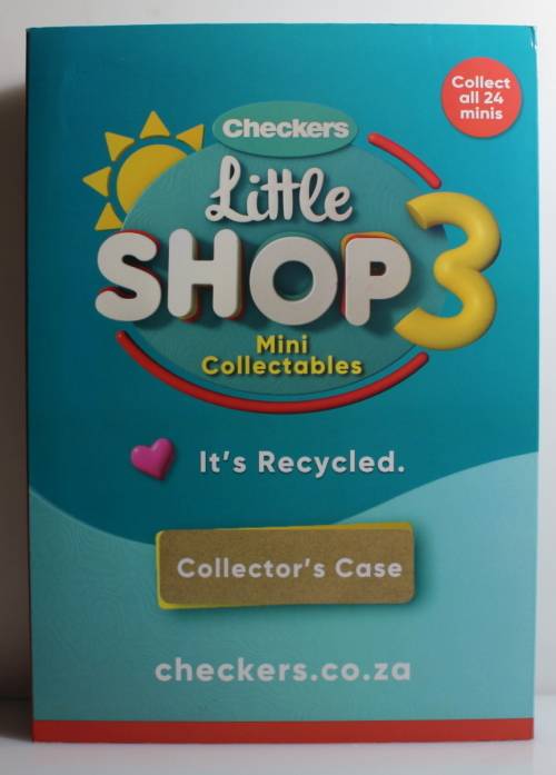 Checkers Little Shop 3 Collector`s Case COMPLETE including all cards