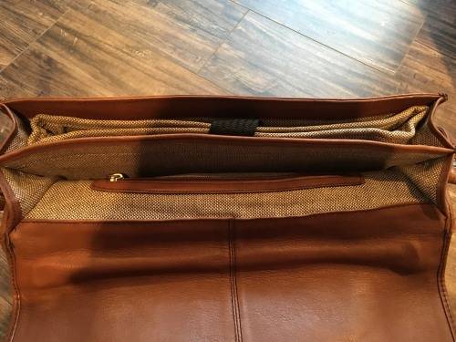 Hidesign genuine leather laptop bag