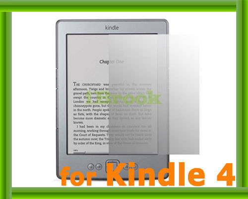 Clear LCD Screen Protector Film Guard for Amazon Kindle 4